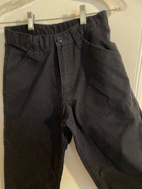 Dark navy brandy Melville carpenter cargo pants.